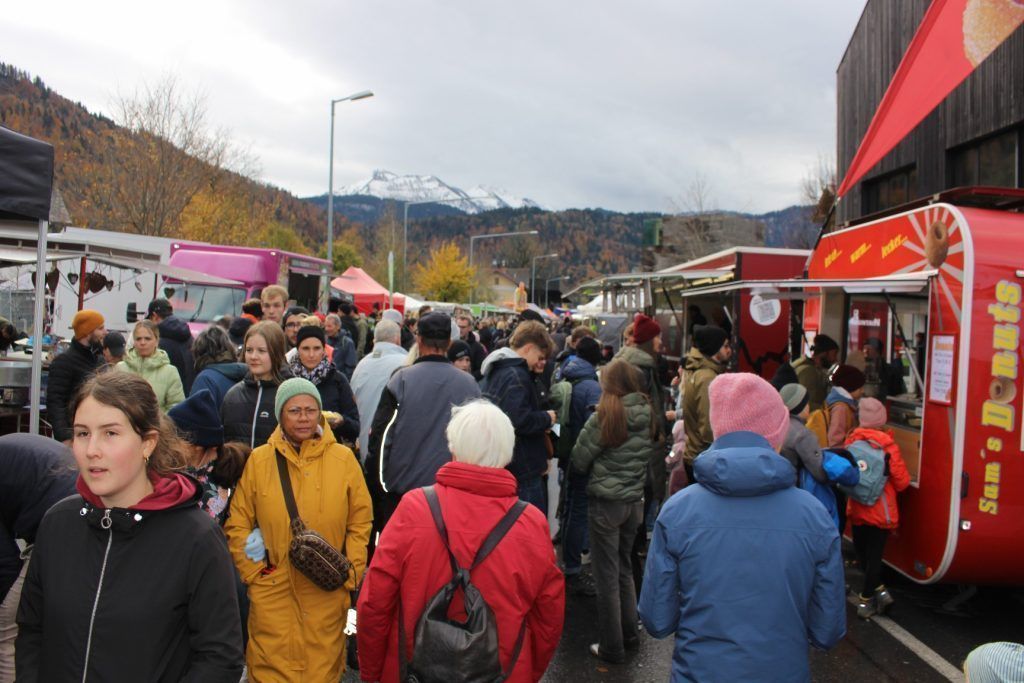 Cooler Goaßamat an kühlem Feiertag