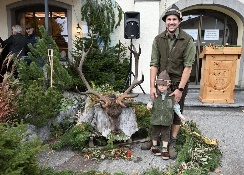 Tradition und Naturverbundenheit bei  Hubertusfeier