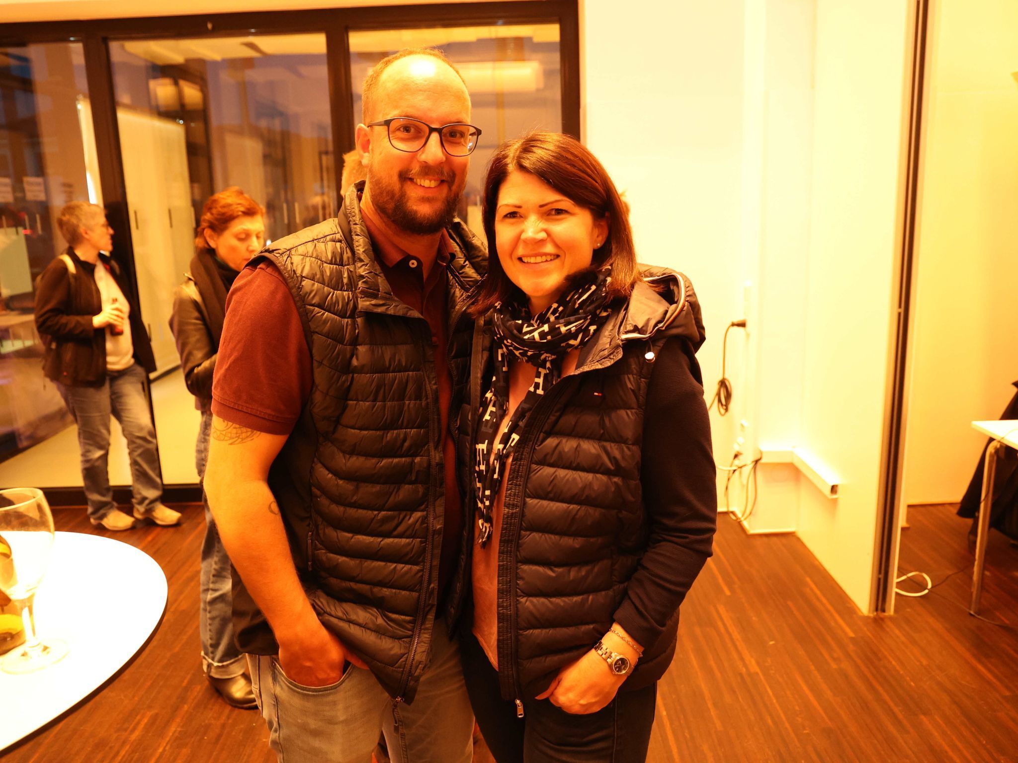 Michael Martin und Christina Gelder.