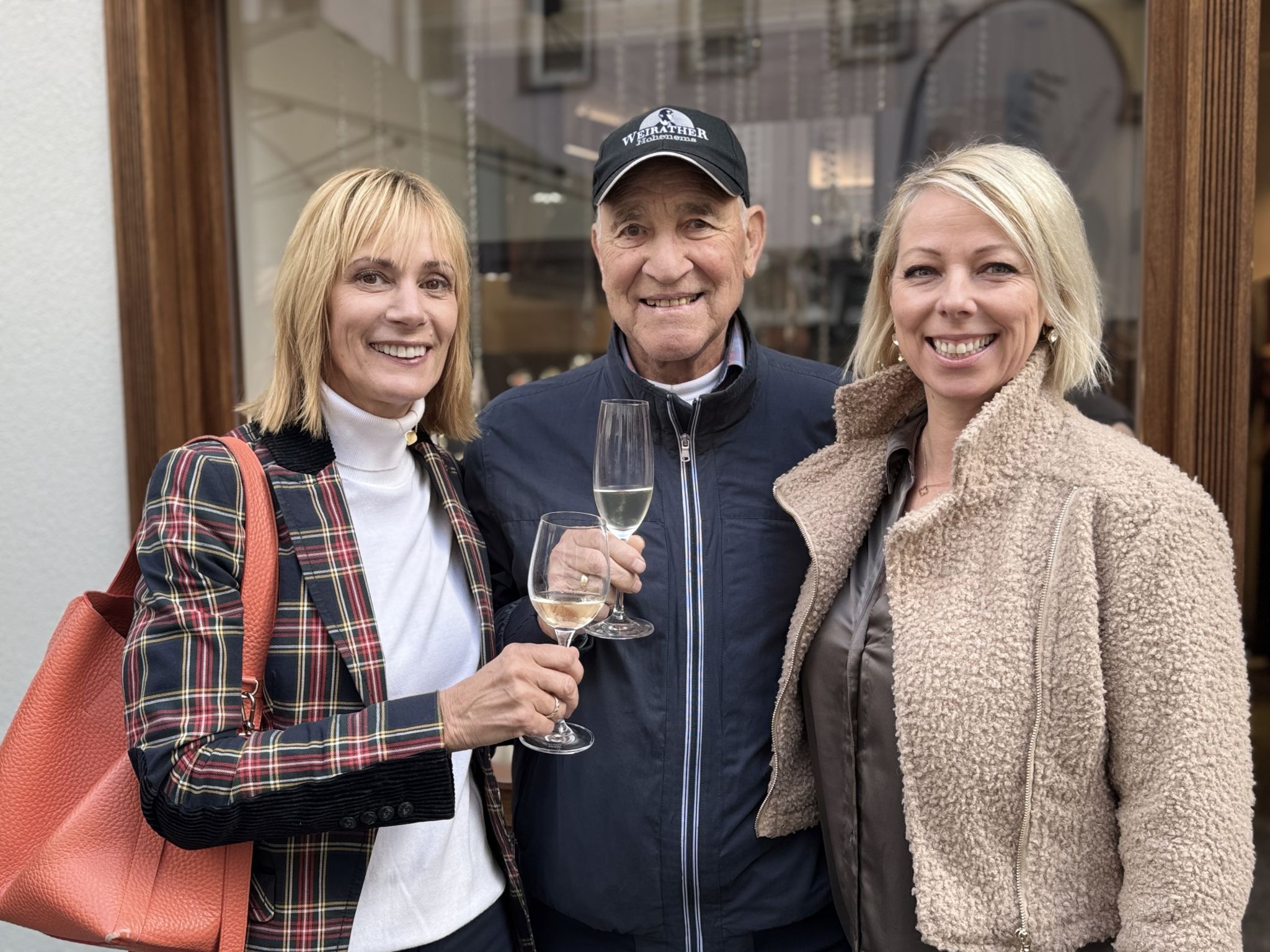 Gertrud Egger, Georg Mathis und Marion Spapens.