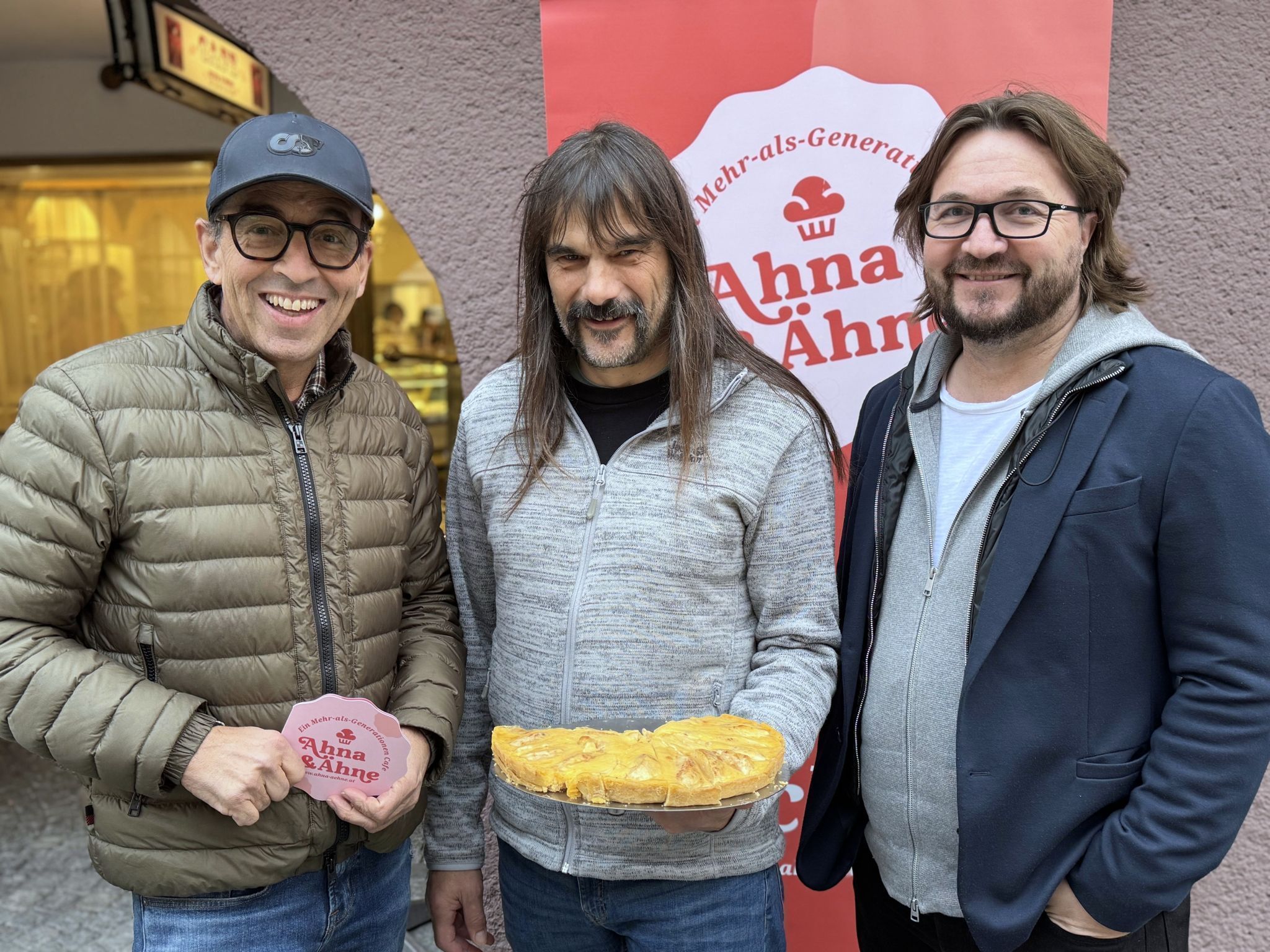 Vereinsvorstand: Markus Amann, Wolfgang Sila und Andreas Alge.