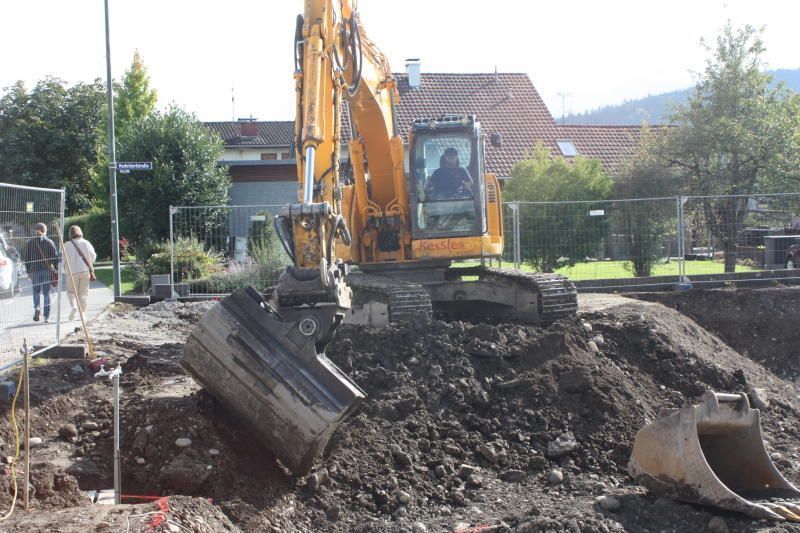 Die ersten Baumaßnahmen sind gemacht. 
