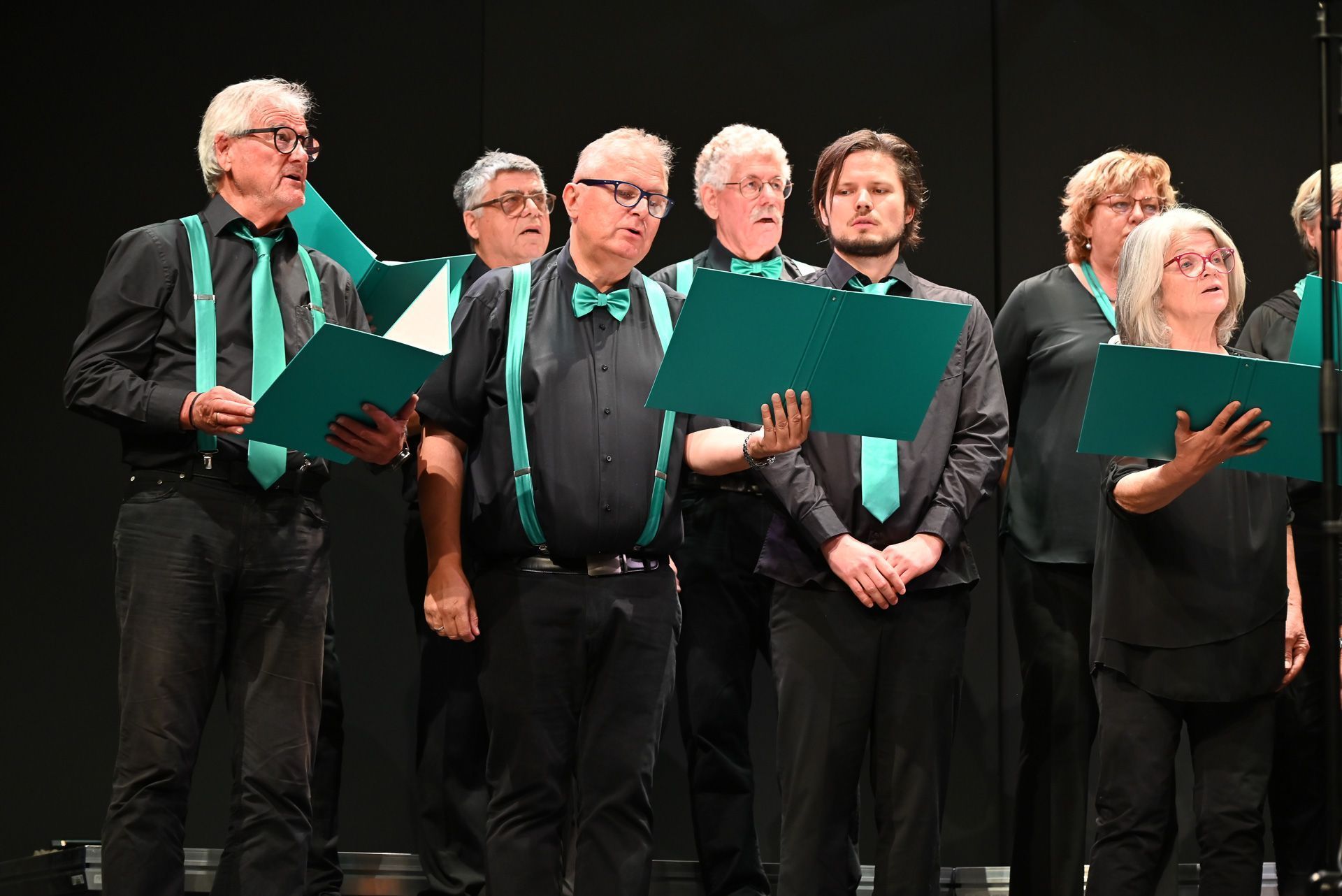 Auch der Lustenauer Gesangverein Konkordia zeigte, welch breites Repertoire sie haben.