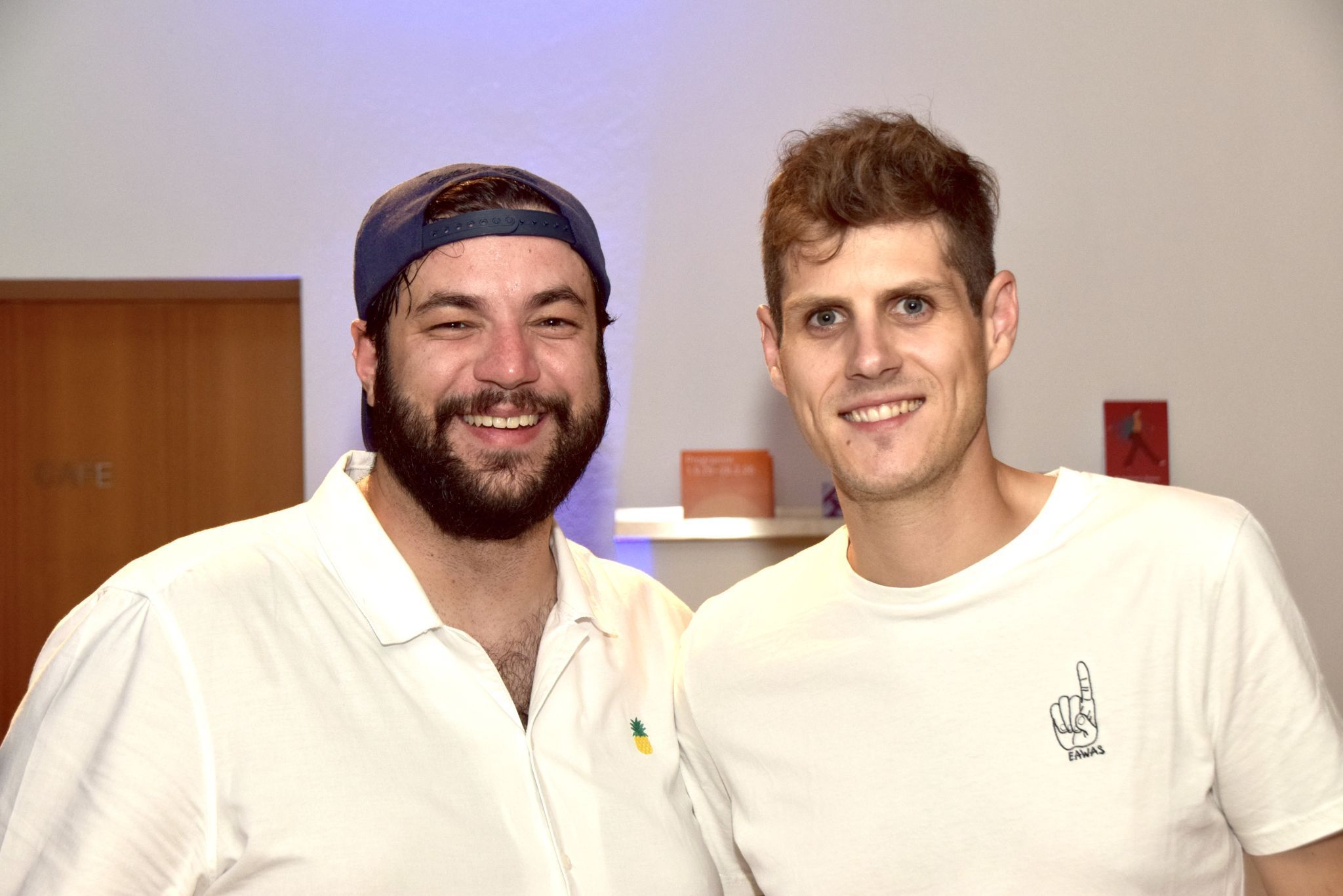 Cenk Dogan und Lukas Morre, Mitglieder der Bludenz Big Band Union.