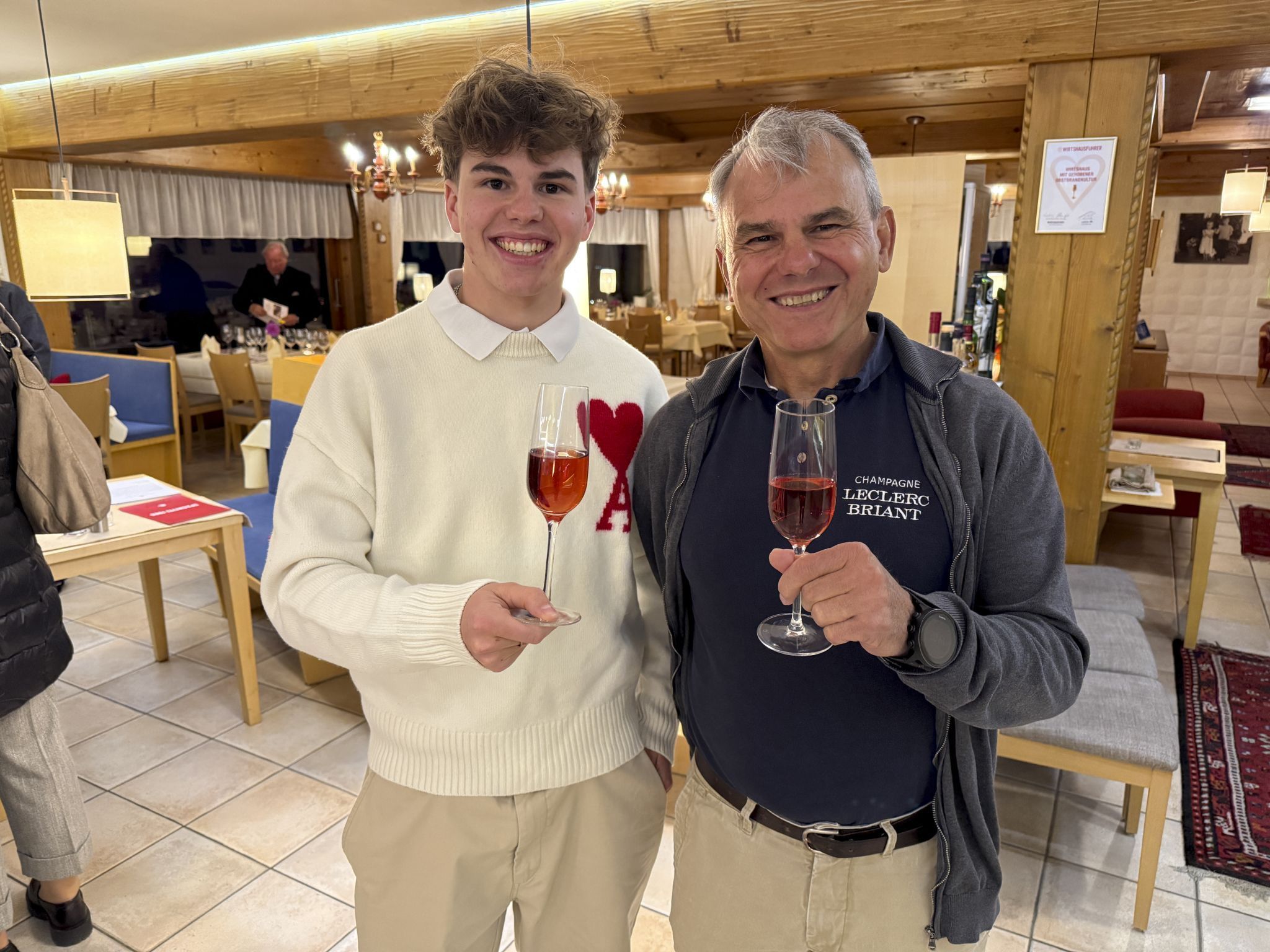 Noah Eisenegger und Dominik Herzog sind Schönblick Fans