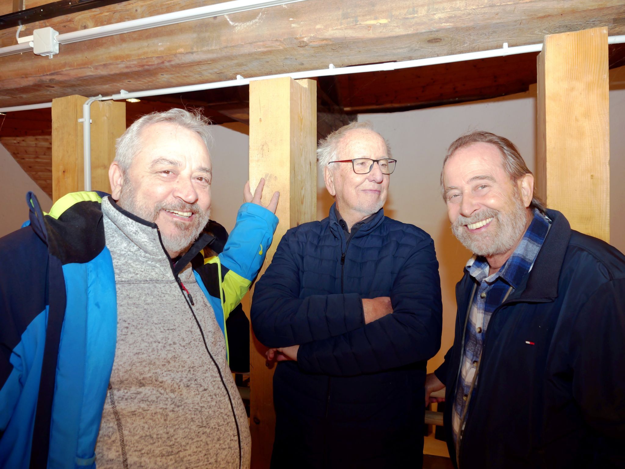 Rudolf Schäfer, Herbert Sonderegger und Peter Latzel.