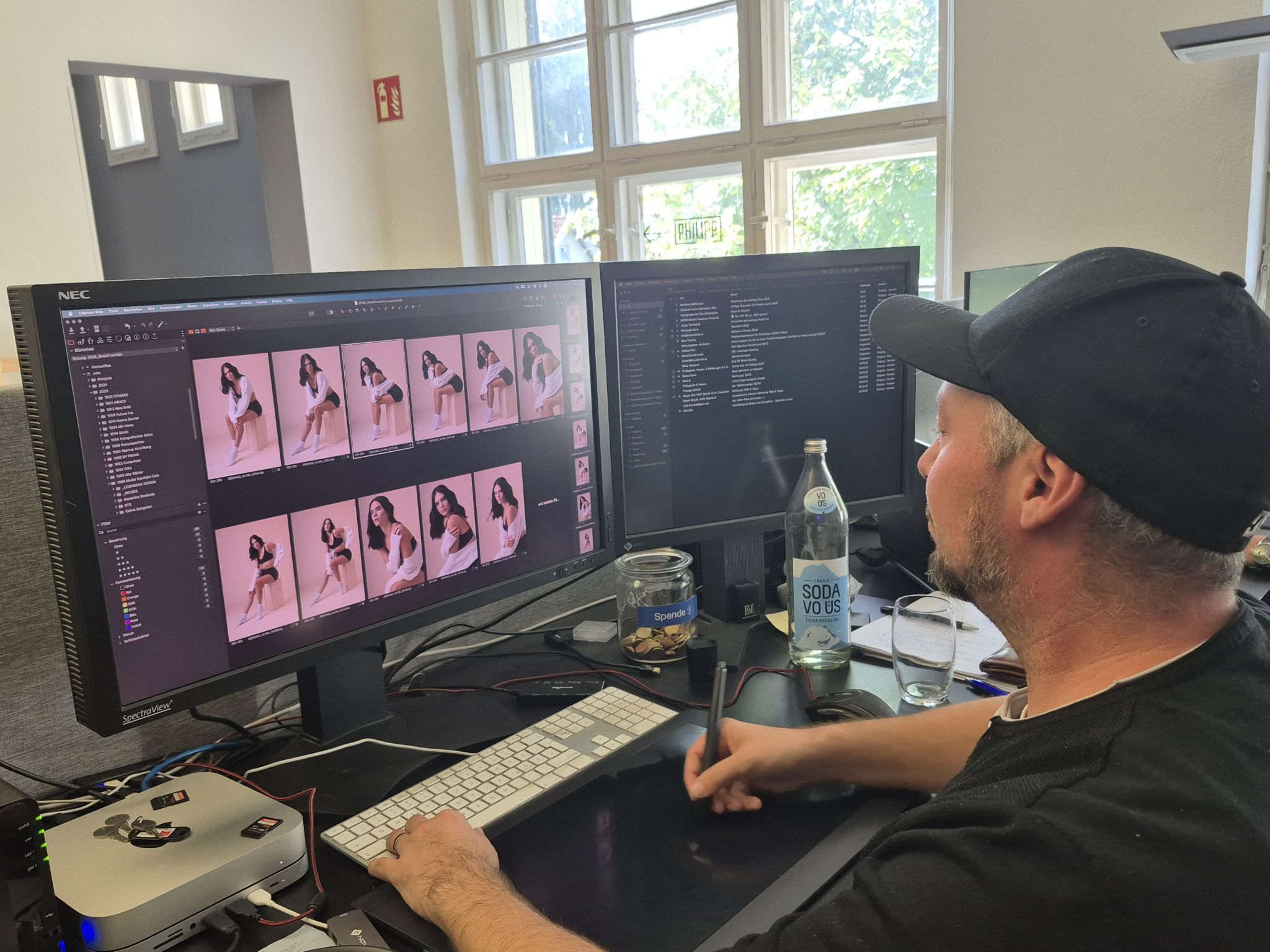 Ziel von Vincents Arbeit sind Bilder, die überraschen, weil sie neue Seiten einer Person oder auch einer Marke zeigen. 