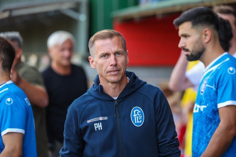 FC Lustenau Coach Philipp Hagspiel sieht seine Mannschaft auf dem richtigen Weg.STIPLOVSEK