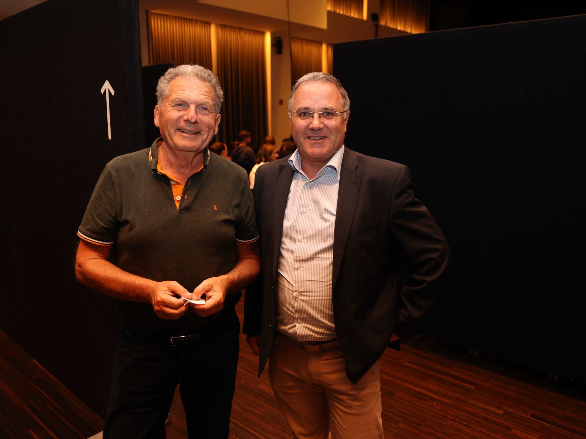 Reinhard Larcher und RA Robert Mayer.