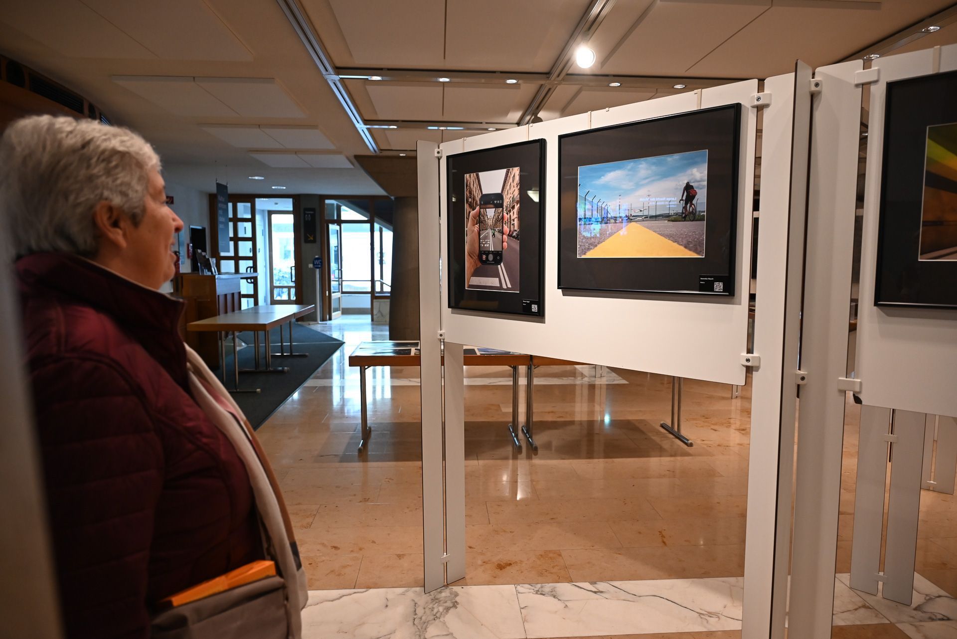 Die Ausstellung im Foyer des Reichshofsaales begeisterte die Besucher.