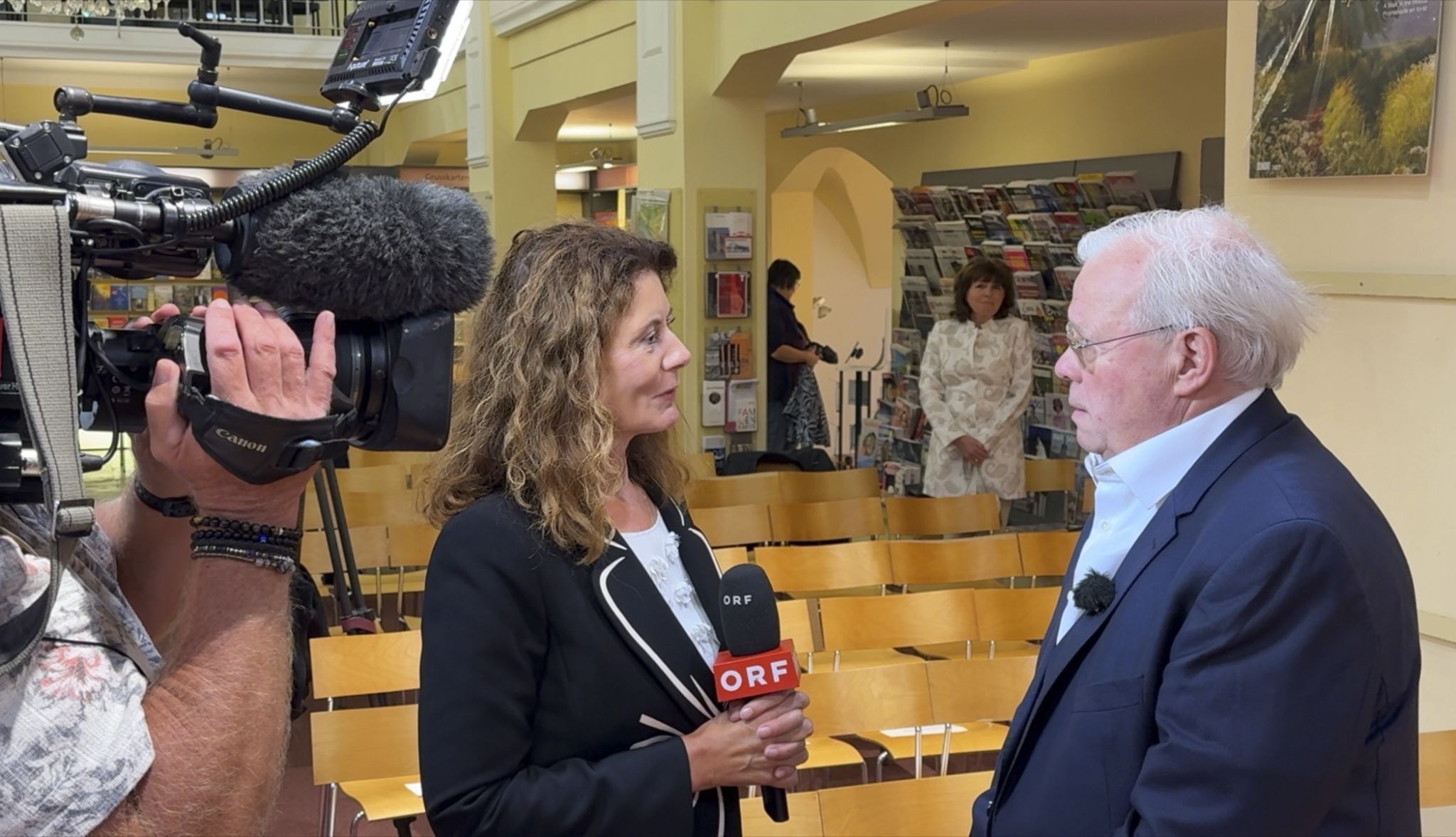Christian Wehrschütz als gefragter Interviewpartner