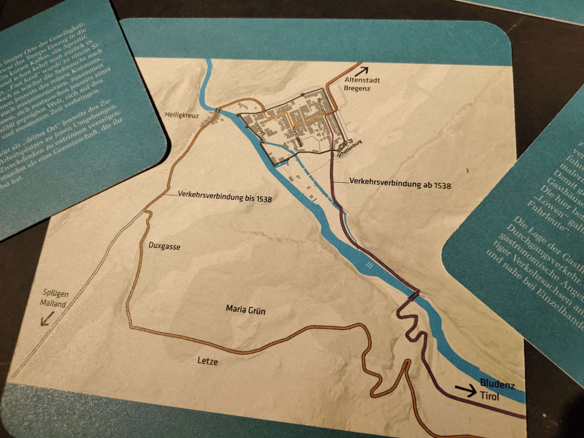 Vor hunderten Jahren verliefen Verkehrswege in Feldkirch noch anders als heute.