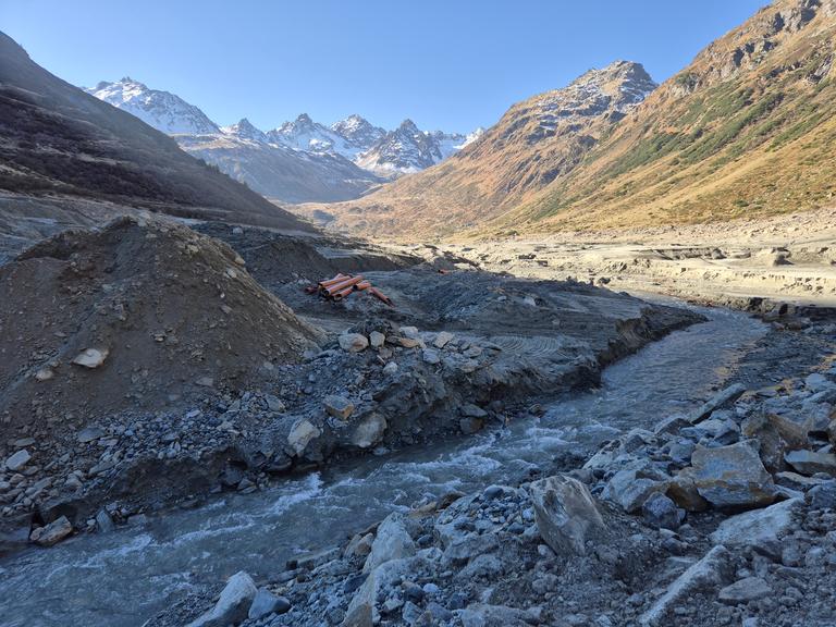 Großbaustelle auf 1700 Metern: Darum gleicht der Vermuntspeicher derzeit einer Mondlandschaft
