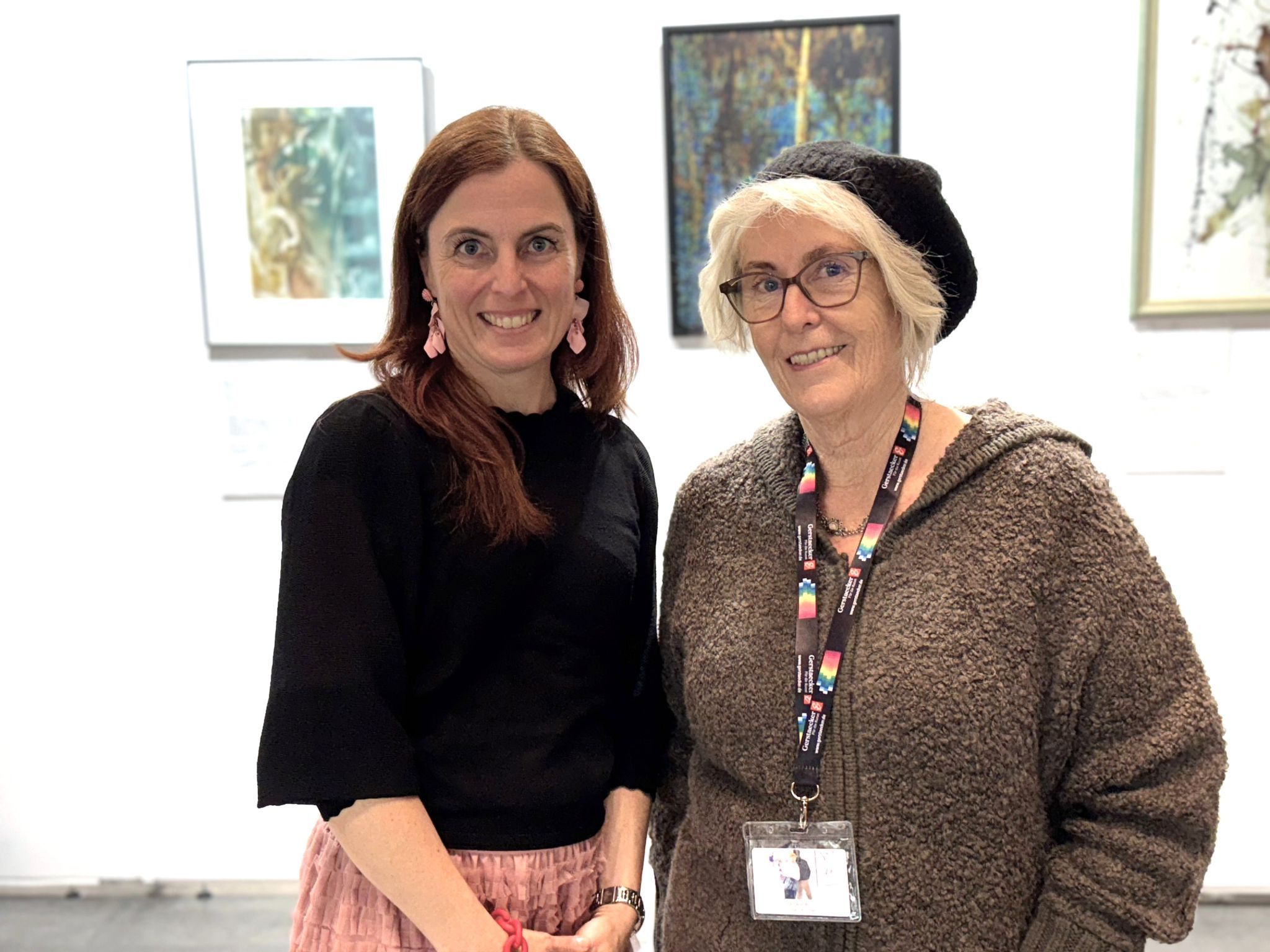 Künstlerinnen Verena Mordasini und Walli Kircher.