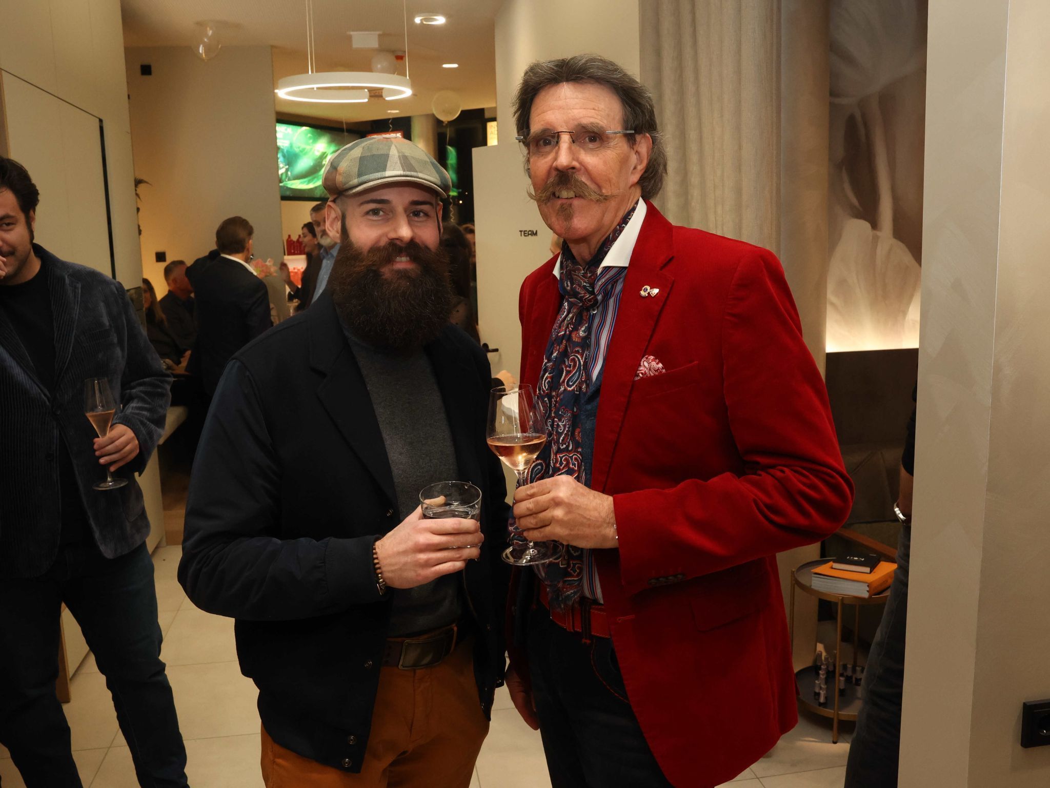 Manuel Haid mit Vater Dieter.