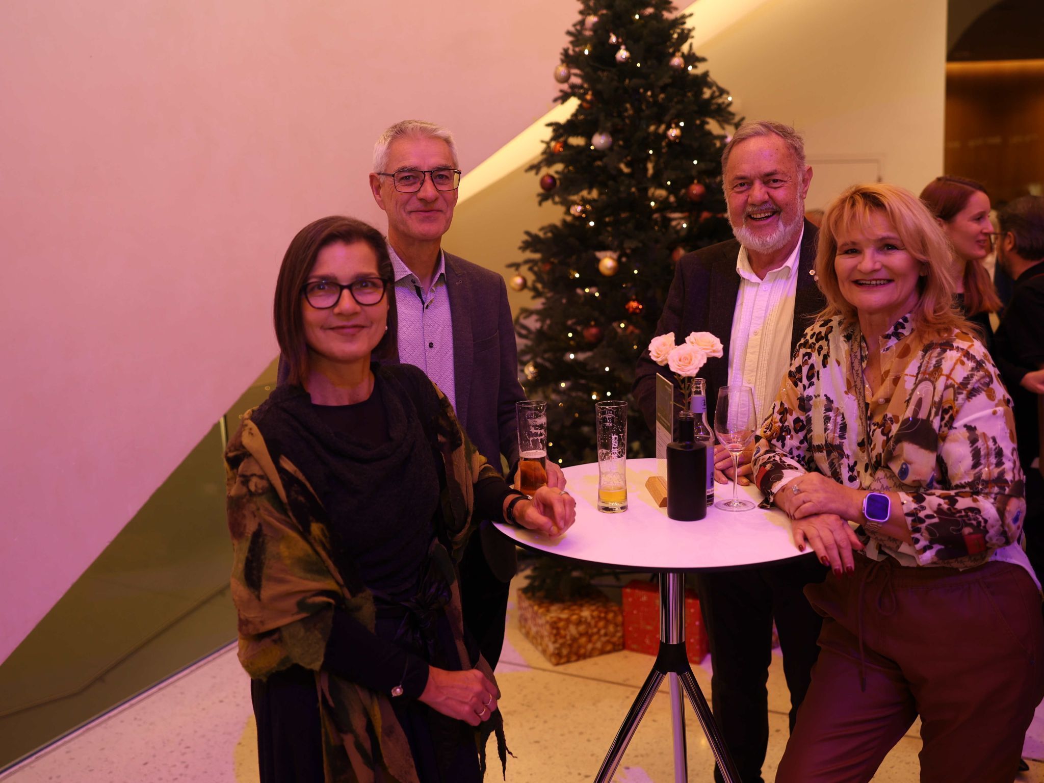 Elisabeth und Roland Matt, Karlheinnz und Manuela Koch.