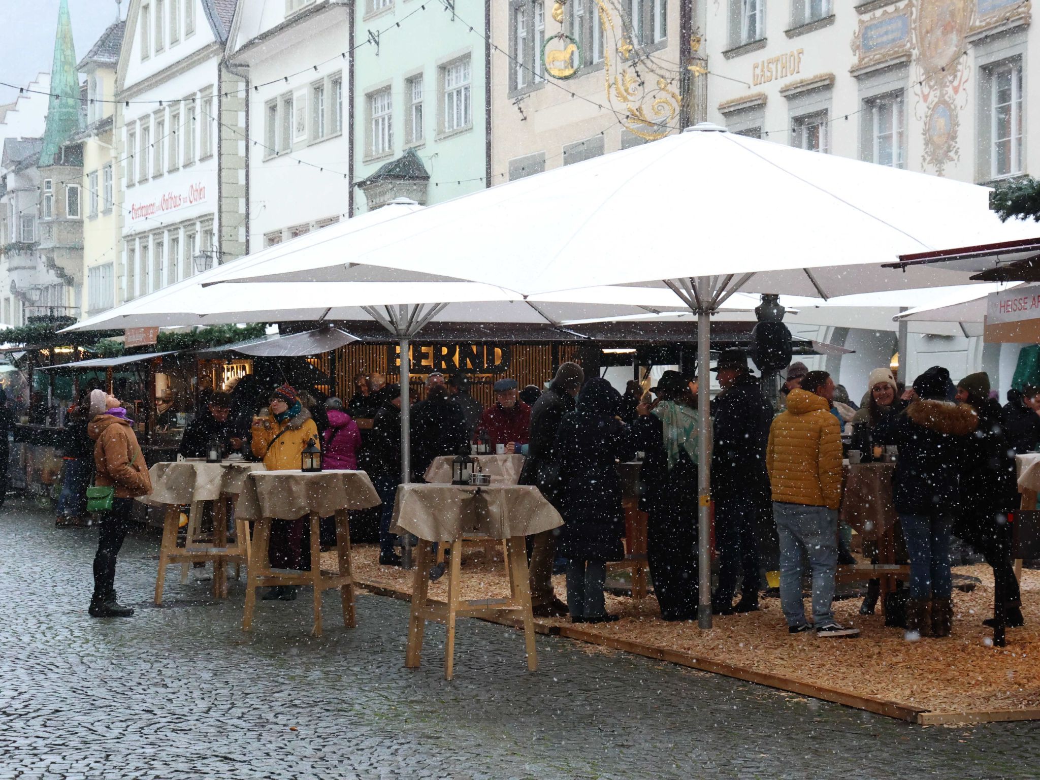 Kommt da noch mehr von der weißen Pracht?