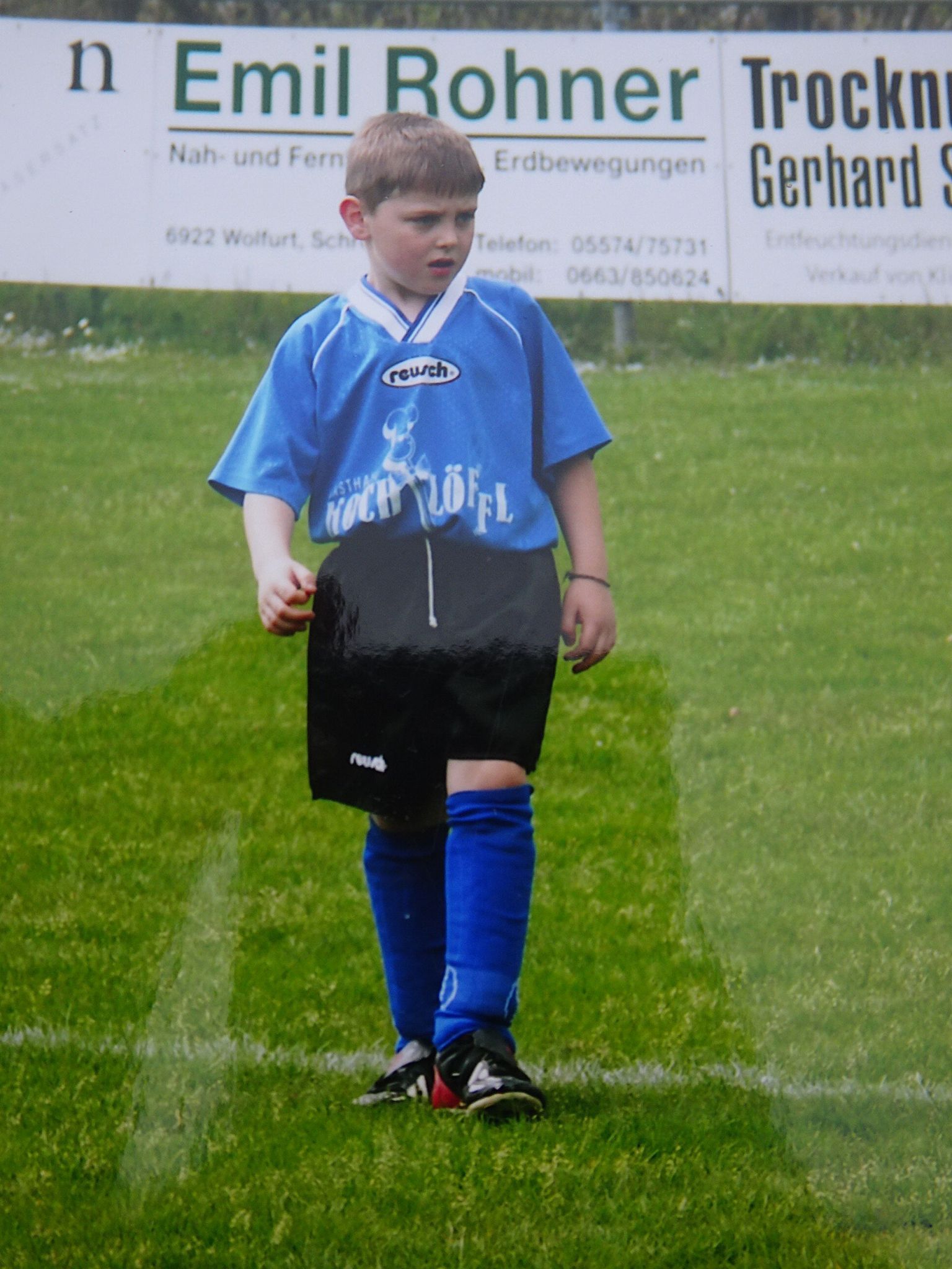 Seit 2005 stand Laurin Moll für die Admiraner auf dem Platz.