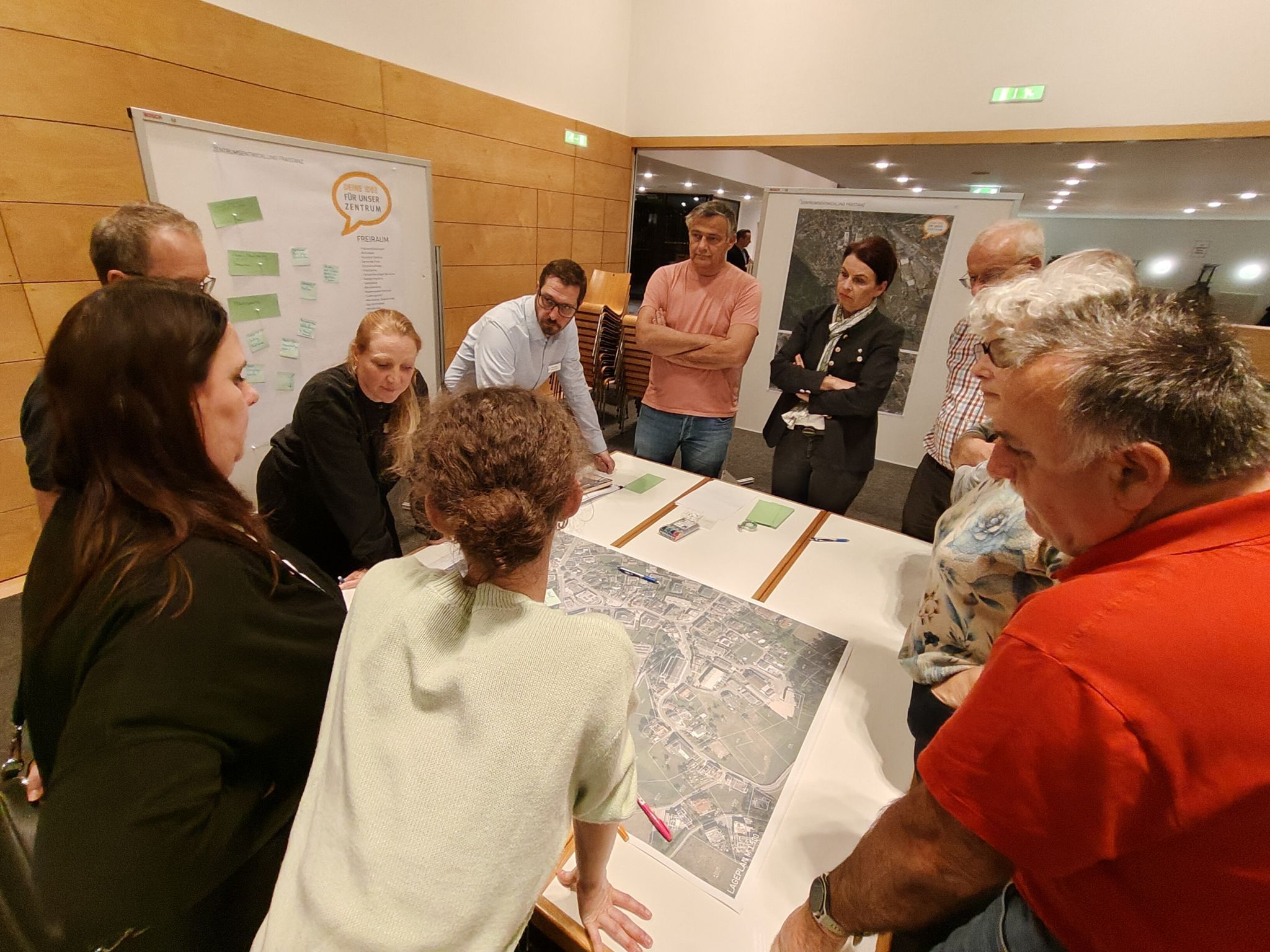 Aktiver Entscheidungsfindungsprozess – die Erwartungen an das neue Zentrum sind breit gefächert.