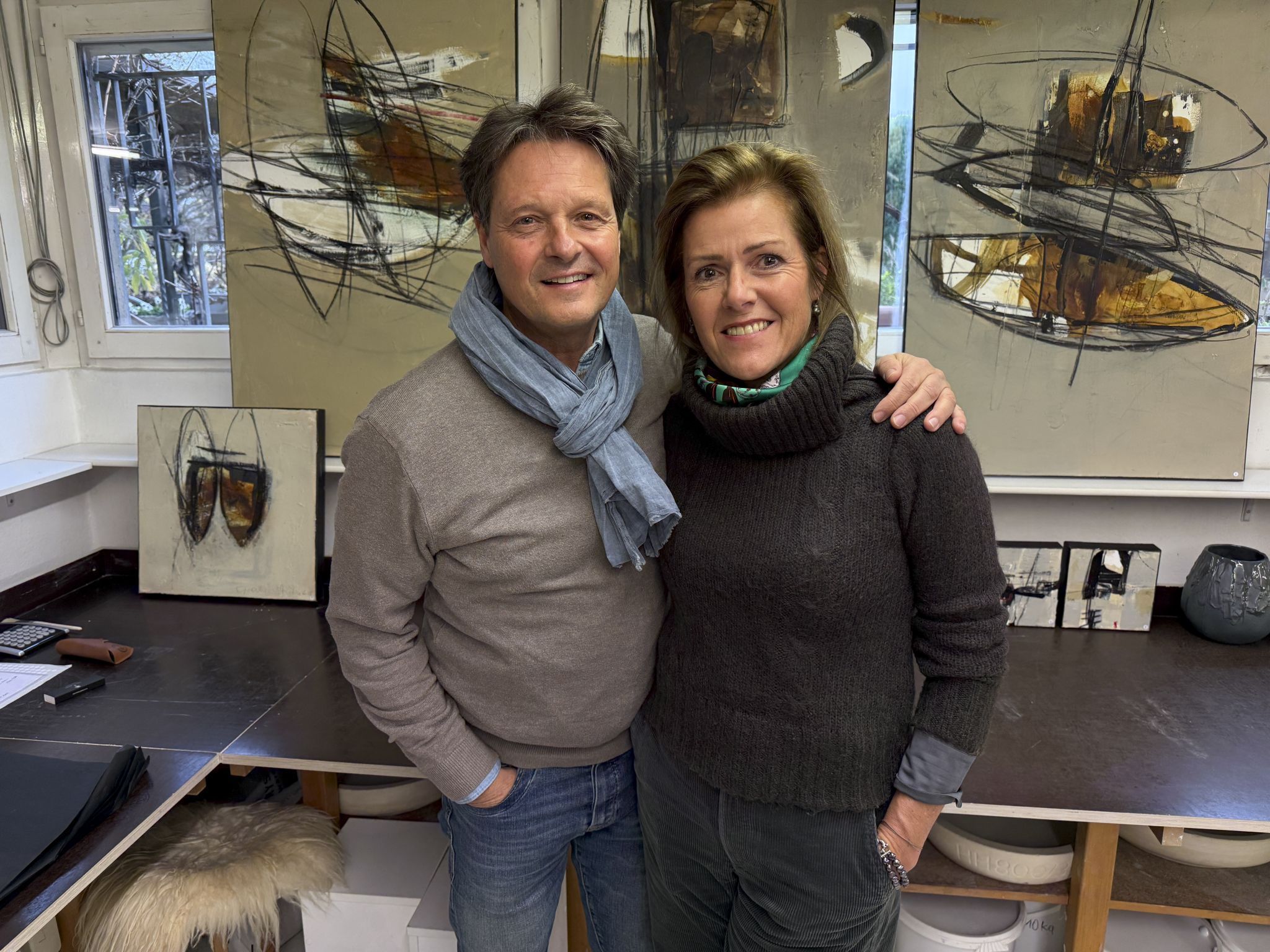 Andrea Bischof unf Ralf Strobl waren mit dabei