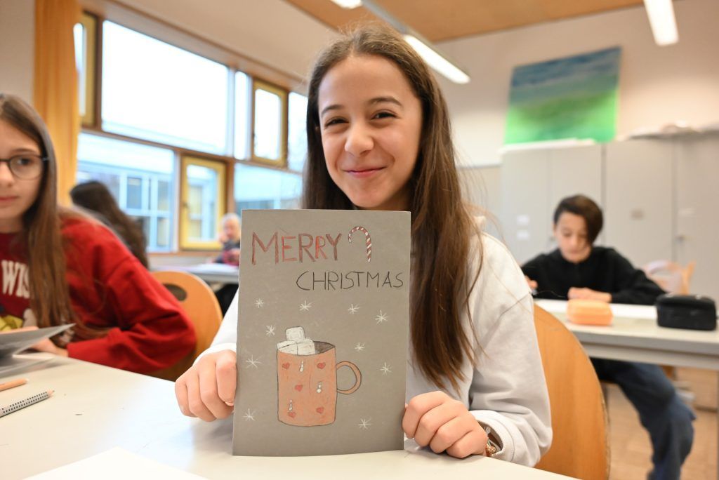 Weihnachtsgrüße aus Lustenau nach Rumänien