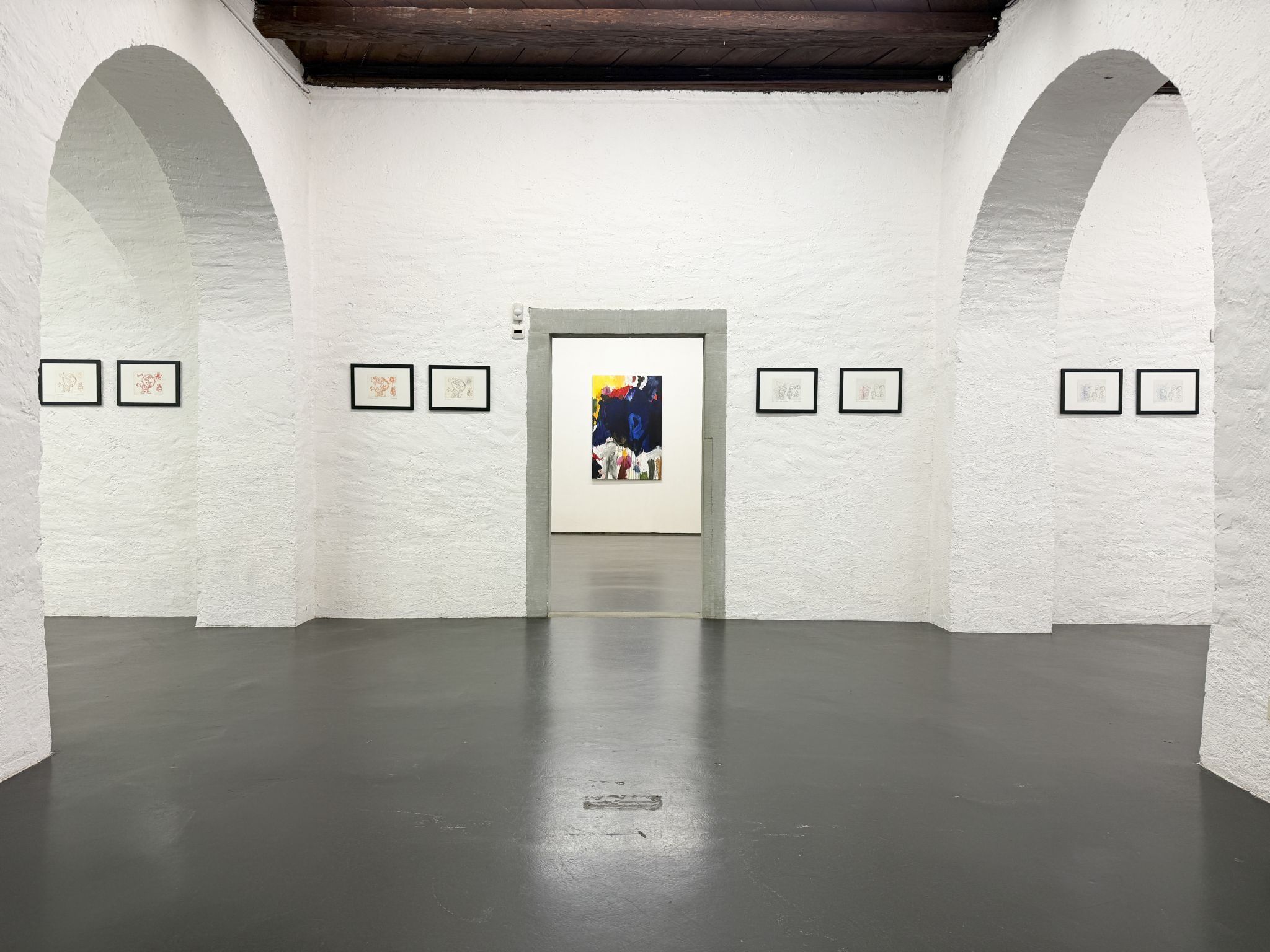 Rainer Rainer Werke sind im Keller zu sehen