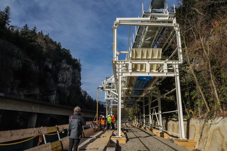 Glück auf! Die Frau des Landesstatthalters wird Tunnelpatin