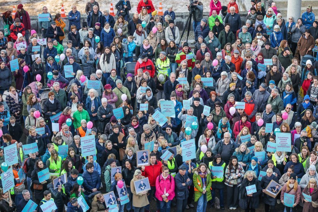 Wieder Protest gegen Spitalspläne