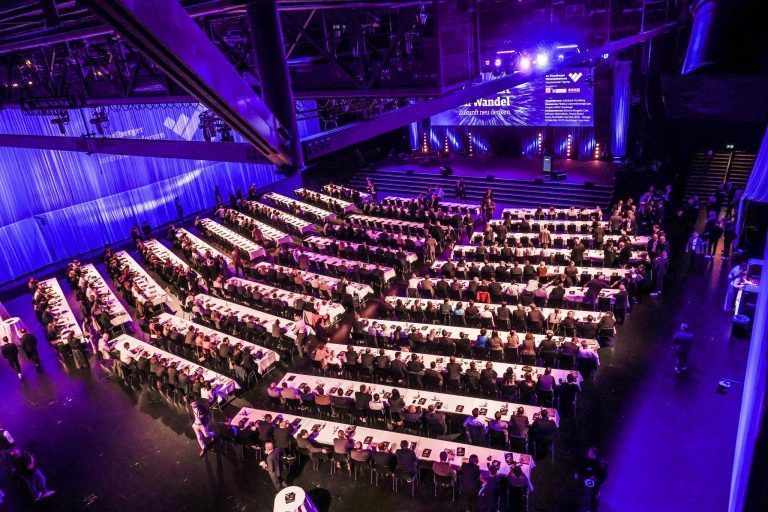 Treffpunkt für Wirtschaftstreibende im Festspielhaus