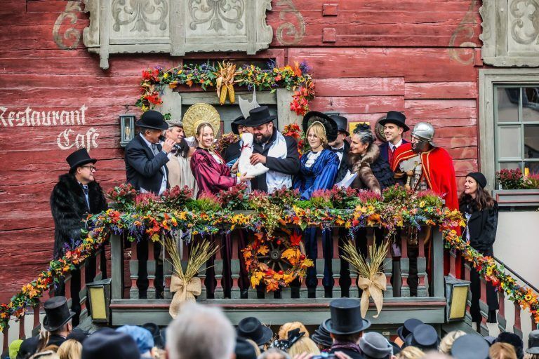 Ganz ohne Gans, aber mit viel Pelz: Dornbirn im Martinimarktfieber