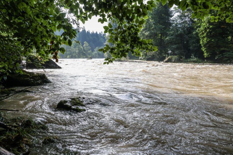 radweg umleitung schnepfau