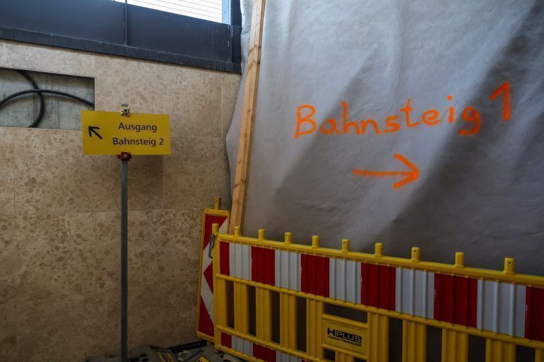 Endspurt am Bahnhof Wolfurt: Von den 1970er-Jahren in die Neuzeit