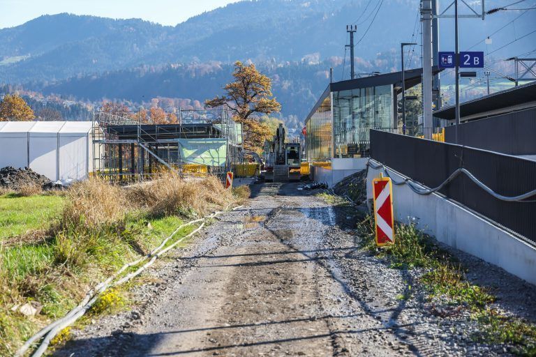 Endspurt am Bahnhof Wolfurt: Von den 1970er-Jahren in die Neuzeit