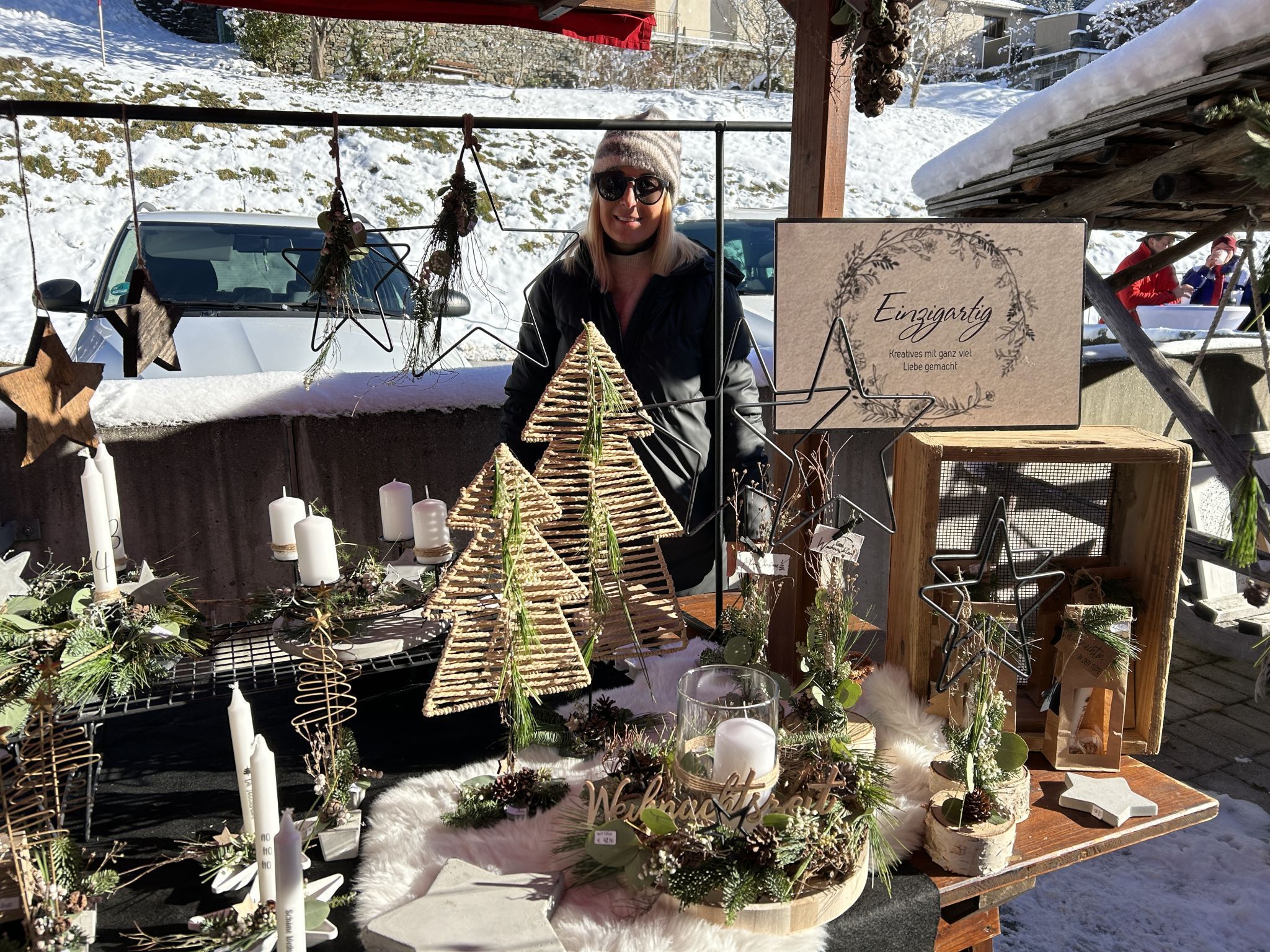 Sabine Proietti setzte dieses Jahr ganz auf Natur.