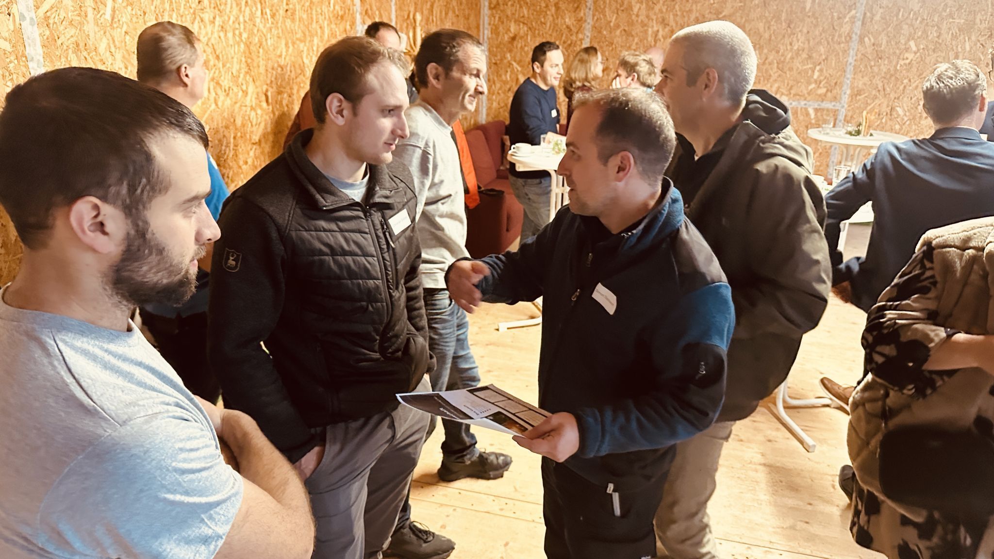 Gelegenheit zum Netzwerken. 