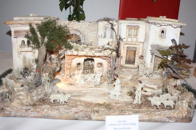 Die Meisterkrippe von Gerda Schnetzer-Sutterlüty. 
