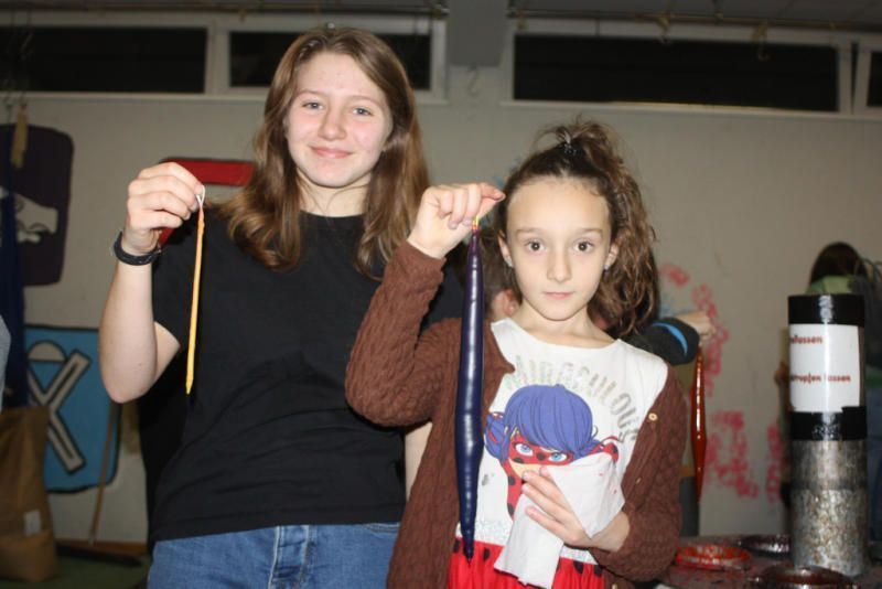 Anja und Helena sind auch wieder dabei.