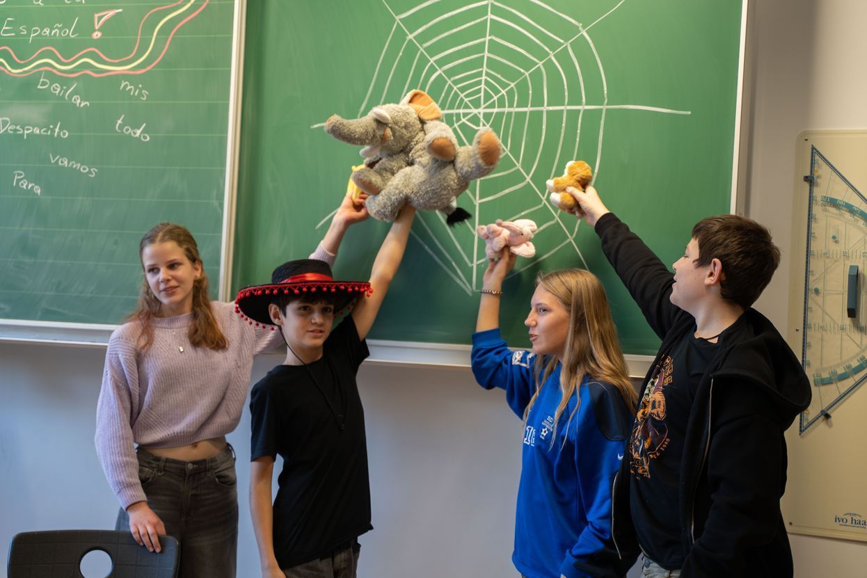 Spanisch spielerisch für Dritt- und Viertklässler (Handout MS Hörbranz)