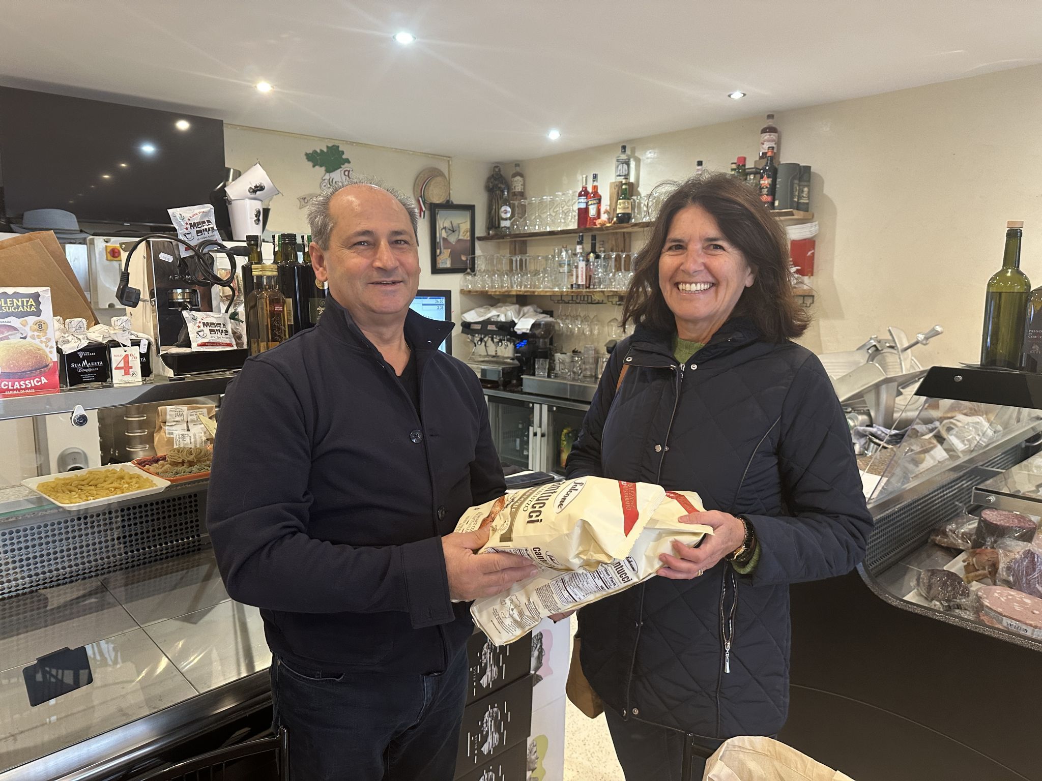 Erika Ammann ist eine von vielen Stammkunden im Zio Mario