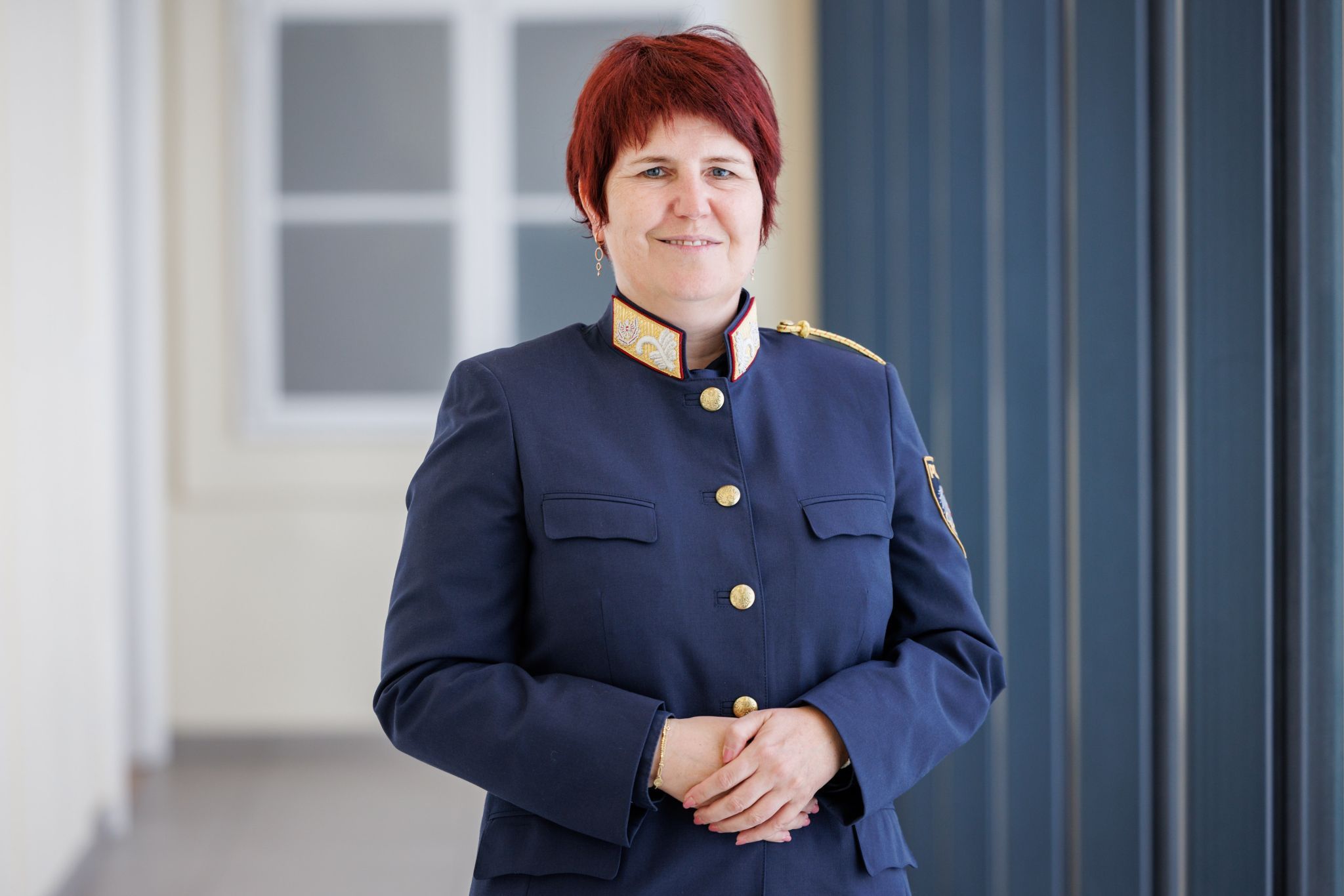 Uta Bachmann steht seit 14 Monaten an der Spitze der Vorarlberger Polizei.