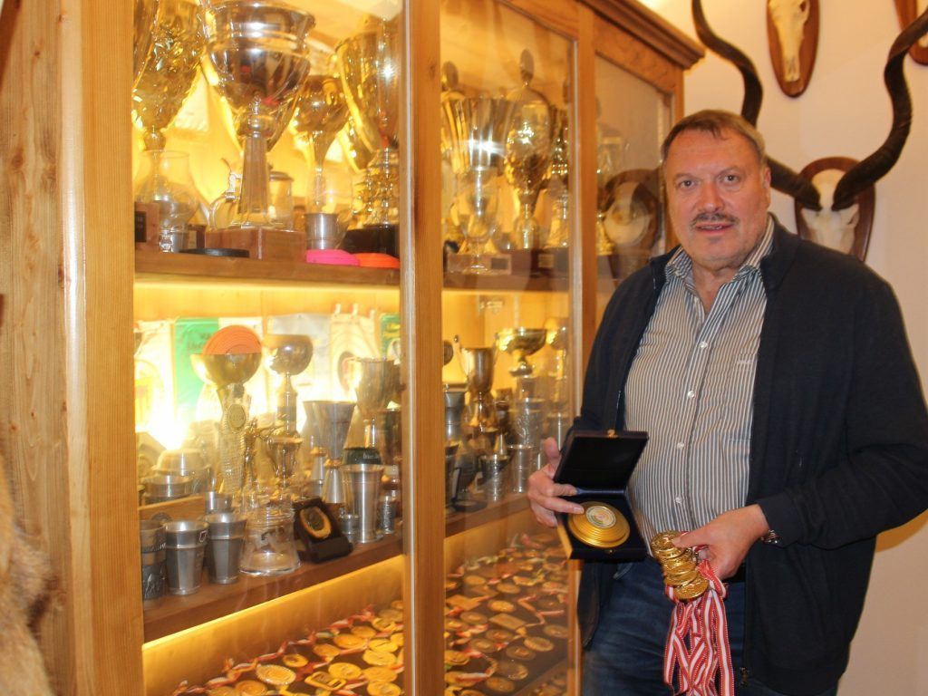 Im Schützenhaus steckt sein ganzes Herzblut