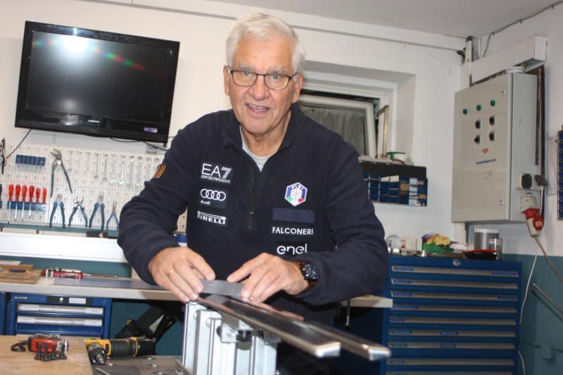 Erich Schmied soll mit seinem Material Italien zu Triumphen führen.