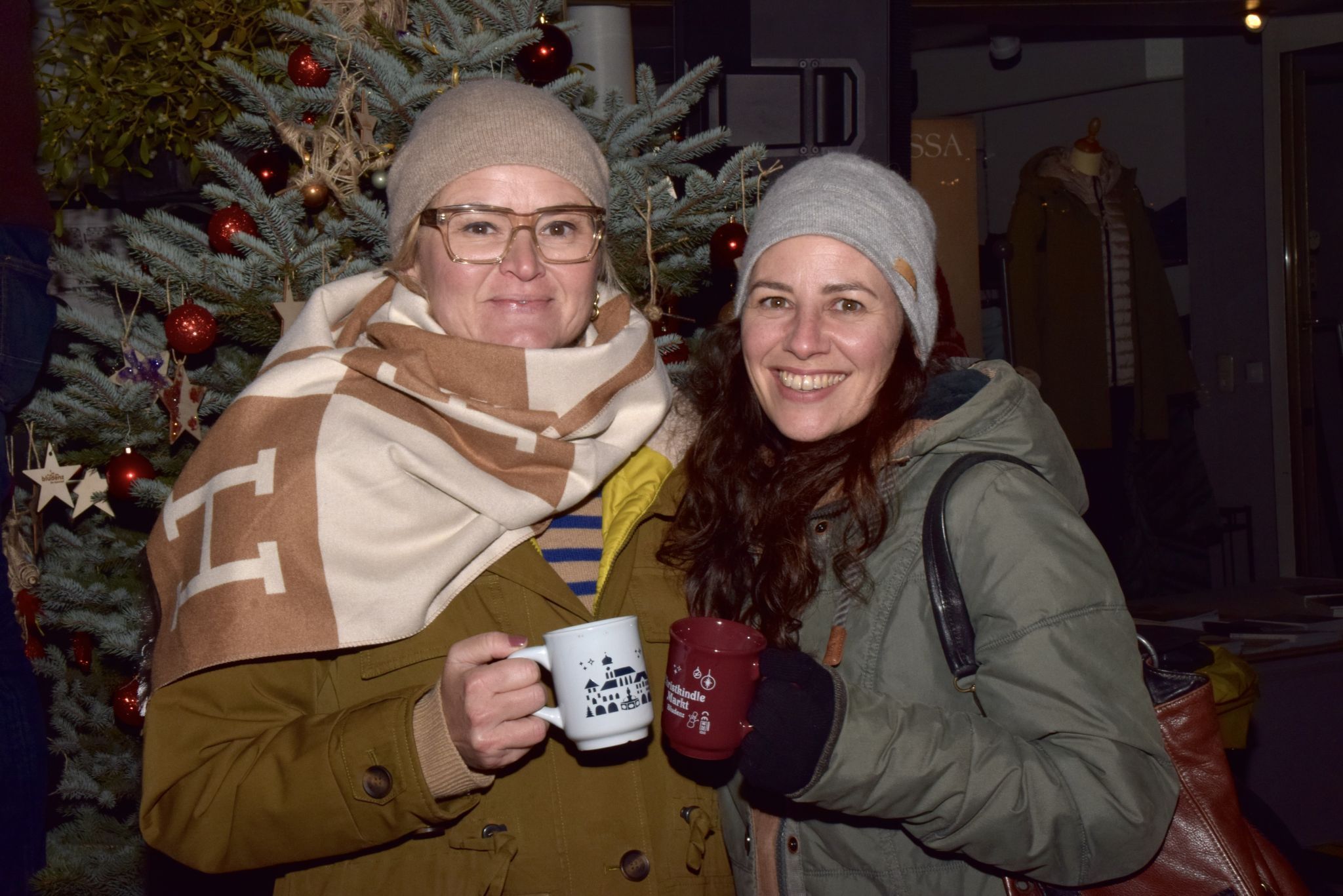 Nicole Kaufmann (Stadtmarketing) und Kulturamtsleiterin Daniela Beck.