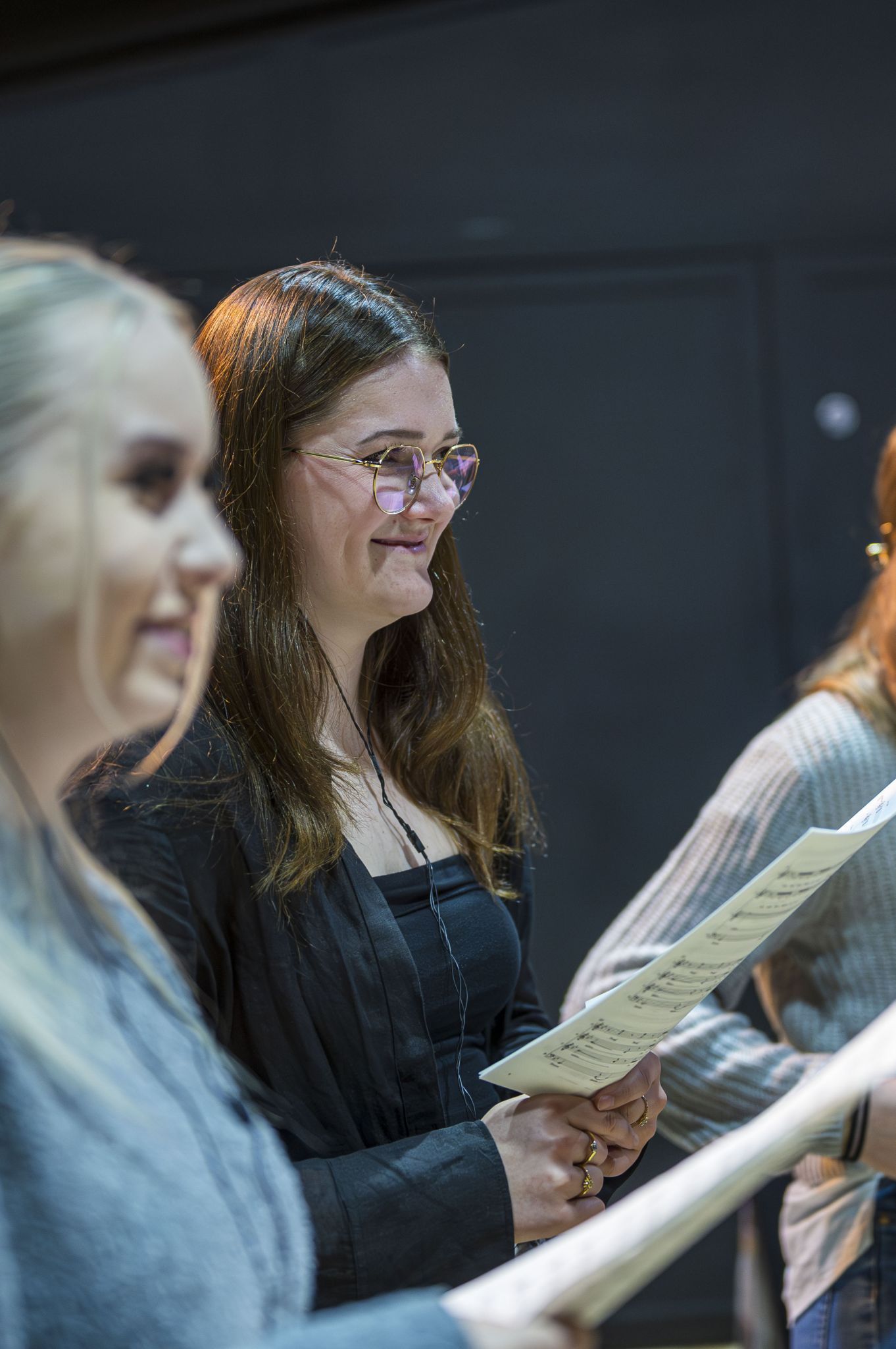 Einblicke in die Probenarbeit des jungen A-cappella-Ensembles.