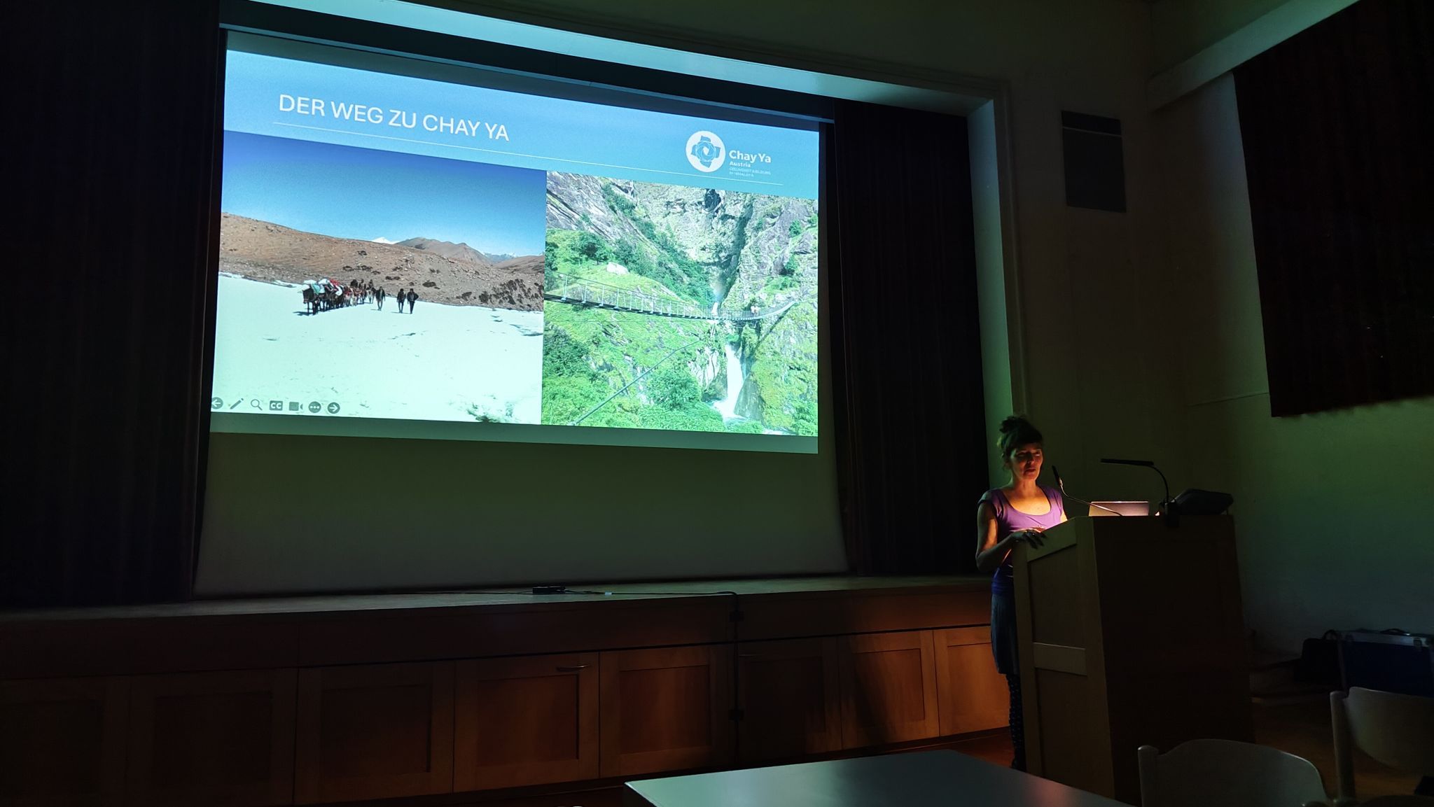 16 Jahre Einsatz: Chay Ya-Obfrau Sabine Klotz berichtet über die Arbeit in entlegenen Regionen Nepals.