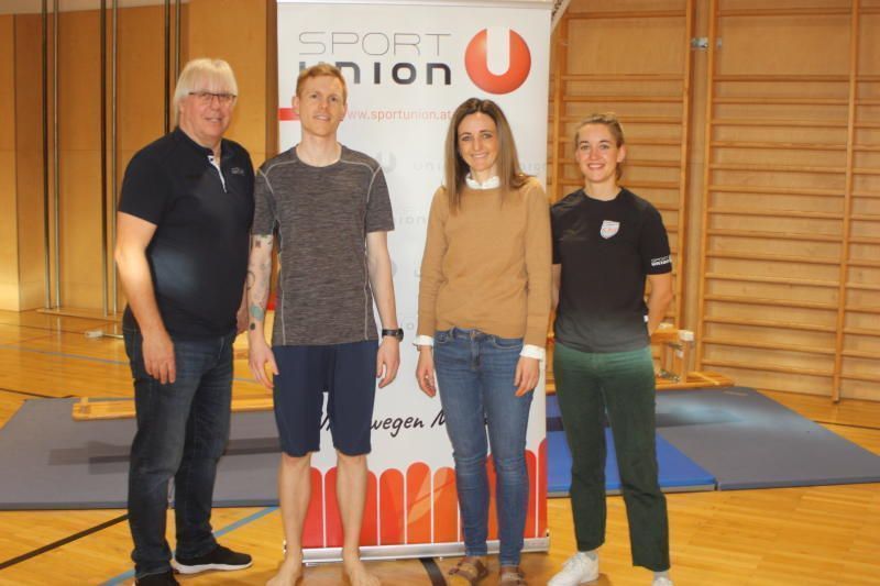 Christoph Neyer, Trainer Marc, Andrea Trummer, Nike Jordan. 