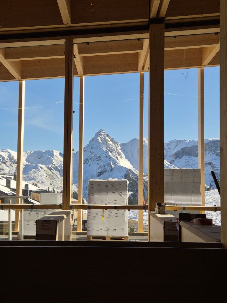 Neues Bergrestaurant Grüneck, Golm, Golmerbahn, GSL-Tourismus