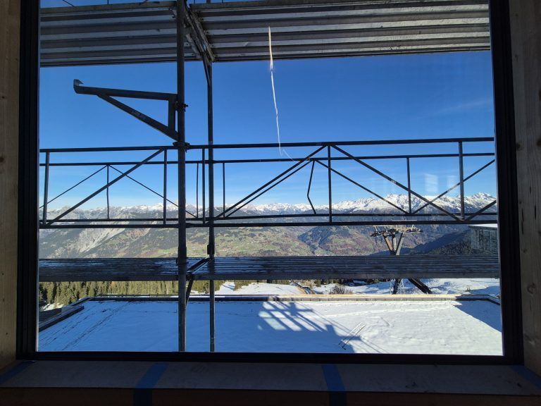 Neues Bergrestaurant Grüneck, Golm, Golmerbahn, GSL-Tourismus