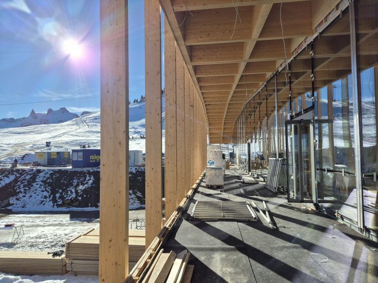 Neues Bergrestaurant Grüneck, Golm, Golmerbahn, GSL-Tourismus