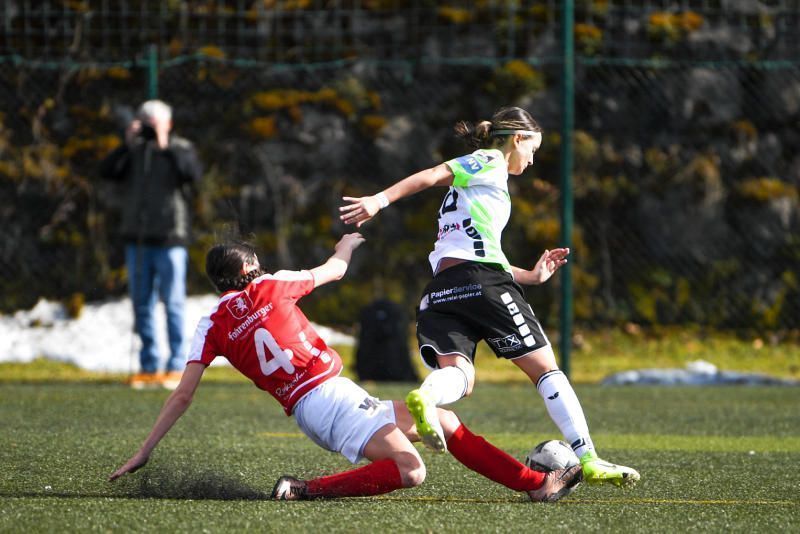 Lara Scheichl wurde mit Rankweil Meister.